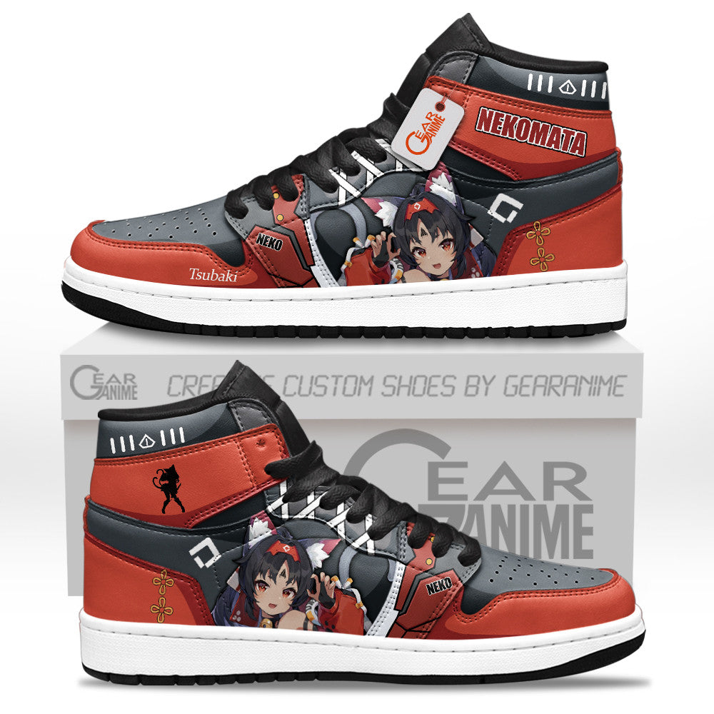 Nekomiya Mana High-Top Sneakers Custom Zenless Zone Zero Shoes