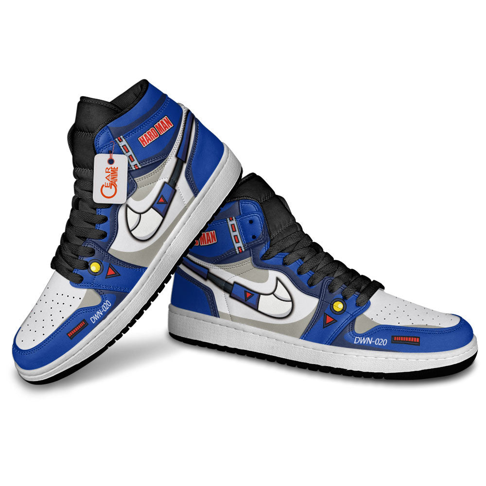 Hard Man High-Top Sneakers Custom Mega Man Shoes