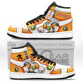 Concrete Man High-Top Sneakers Custom Mega Man Shoes