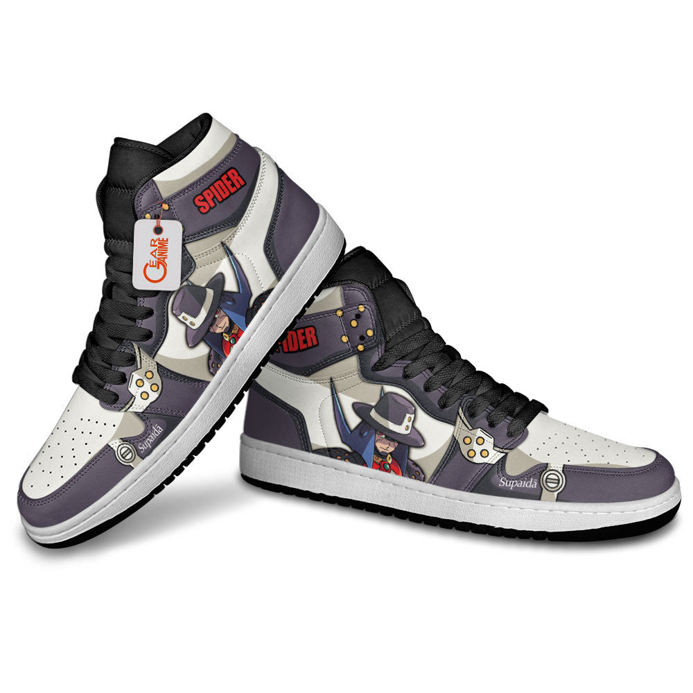 The Spider Boss High-Top Sneakers Custom Mega Man X Shoes