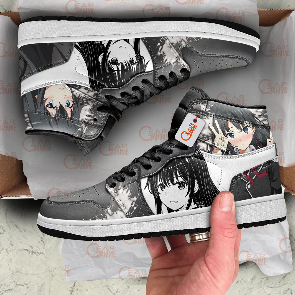 Yukino Yukinoshita Custom High-Top Sneakers