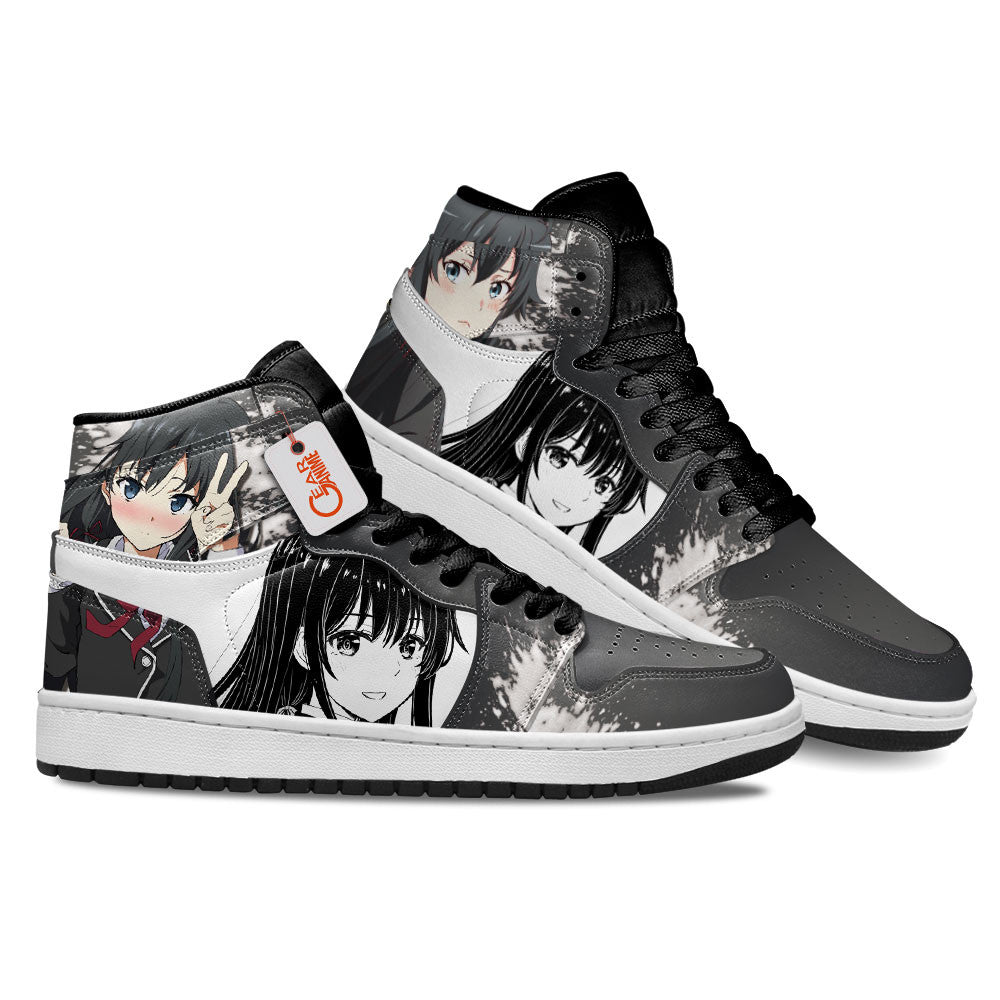 Yukino Yukinoshita Custom High-Top Sneakers