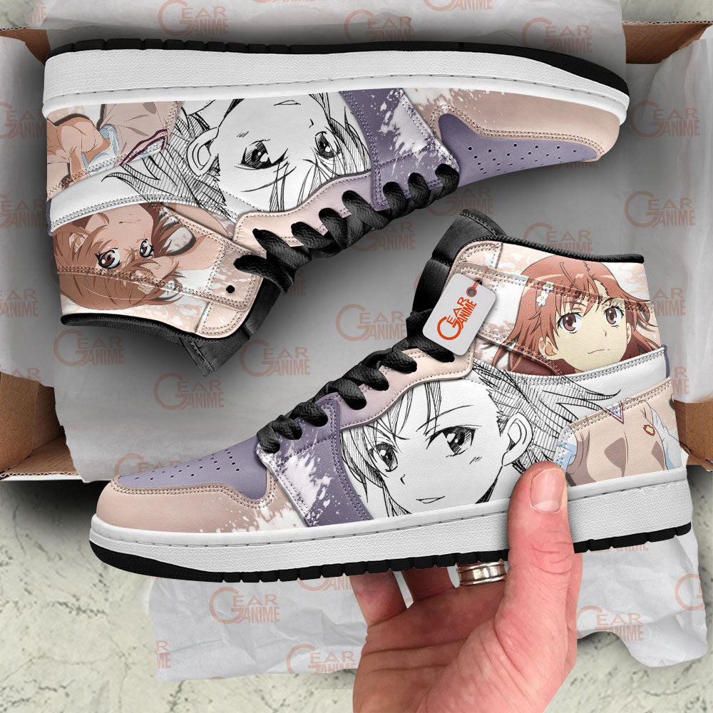 Mikoto Misaka Custom High-Top Sneakers