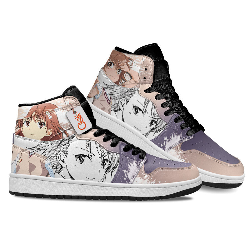 Mikoto Misaka Custom High-Top Sneakers