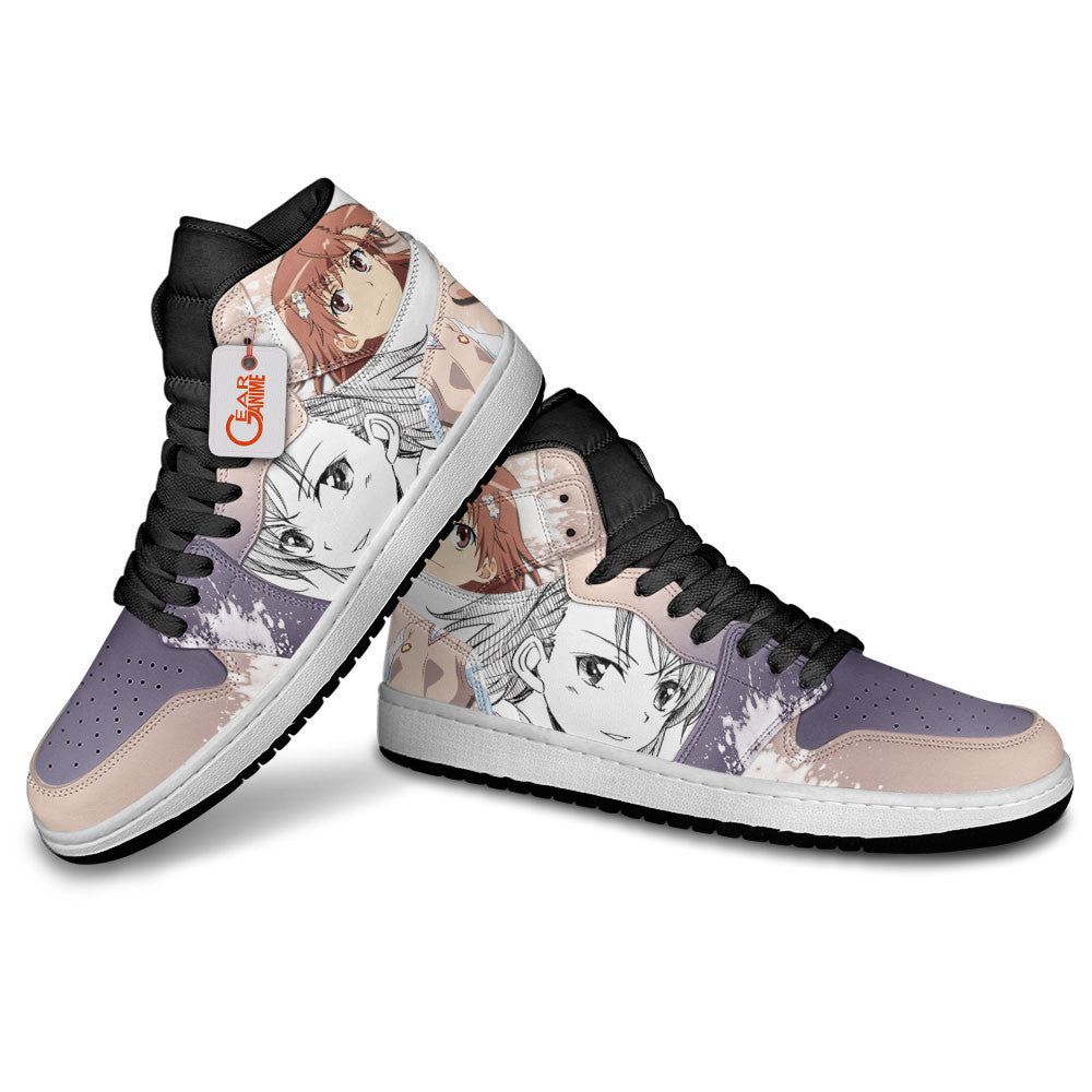 Mikoto Misaka Custom High-Top Sneakers