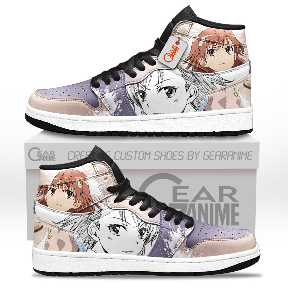 Mikoto Misaka Custom High-Top Sneakers
