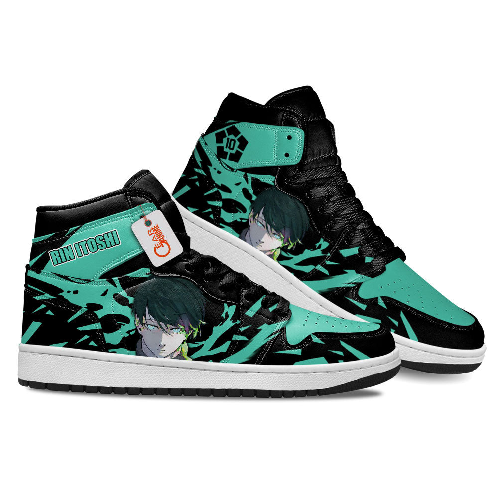 Rin Itoshi Custom High-Top Sneakers - Personalized Name
