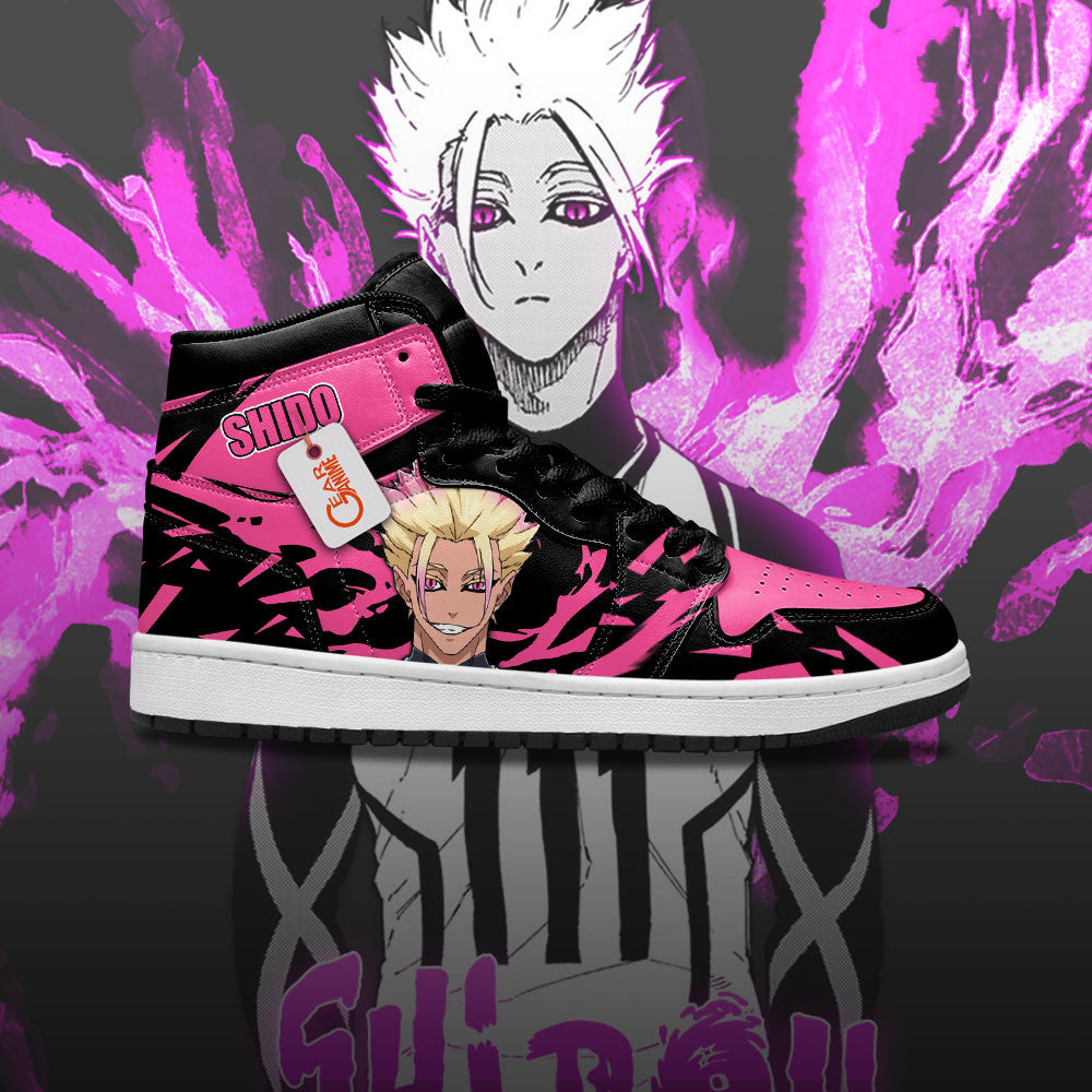 Ryusei Shido Custom High-Top Sneakers - Personalized Name