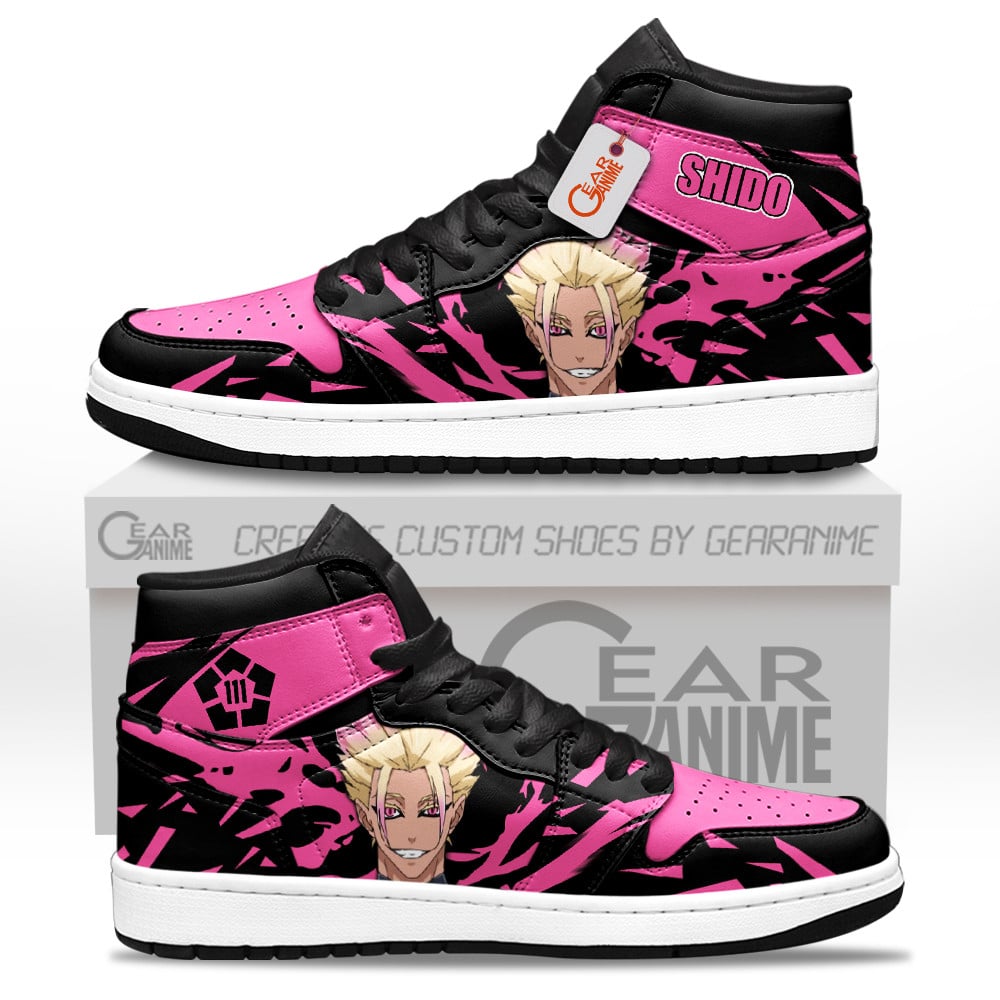 Ryusei Shido Custom High-Top Sneakers - Personalized Name