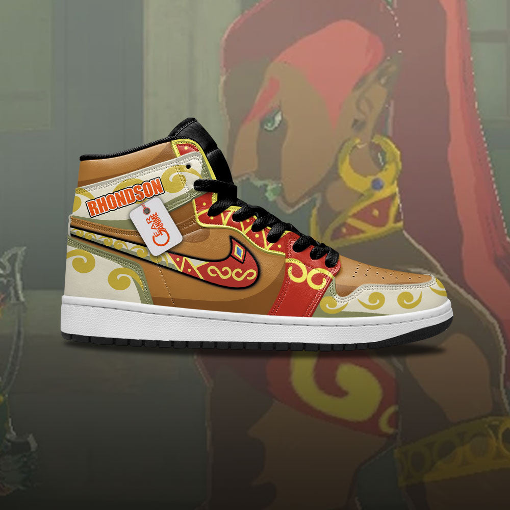 Rhondson High-Top Sneakers Custom Zelda