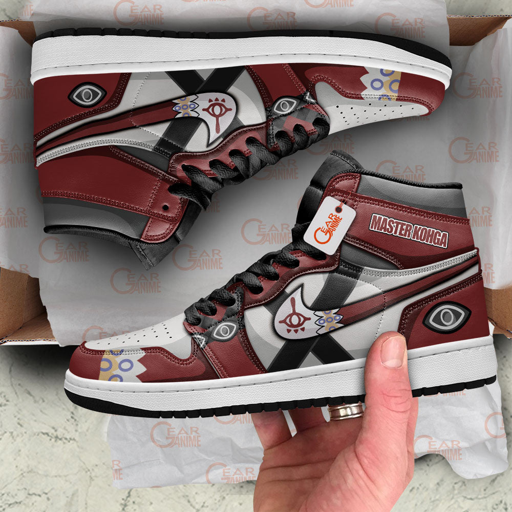 Master Kohga High-Top Sneakers Custom Zelda gamer Custom Shoes
