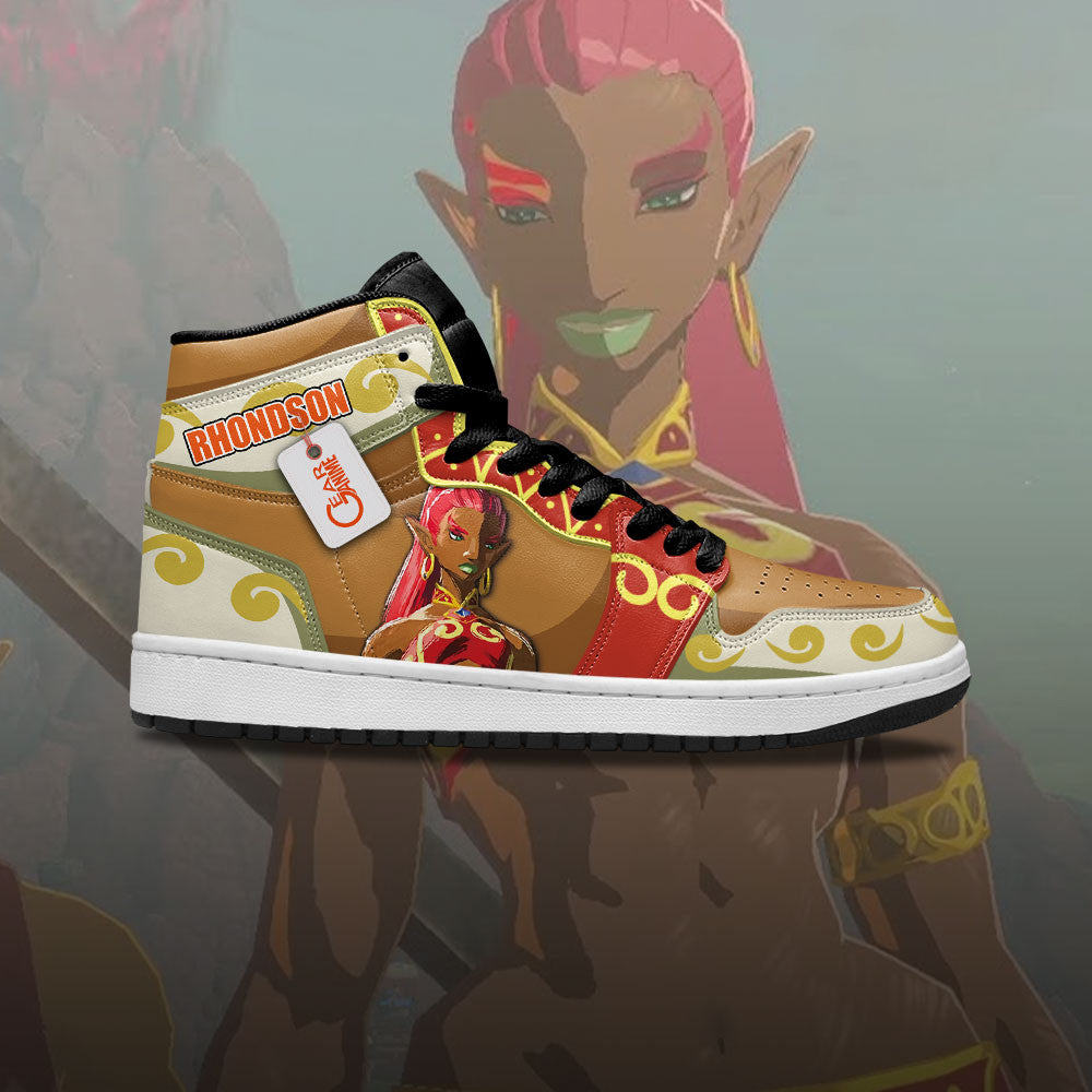 Rhondson High-Top Sneakers Custom Zelda gamer Custom Shoes