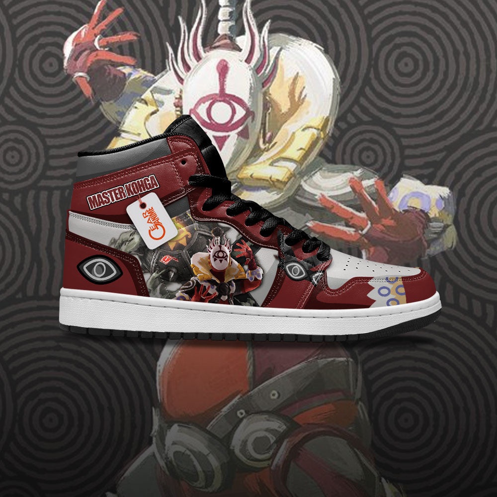 Master Kohga High-Top Sneakers Custom Zelda
