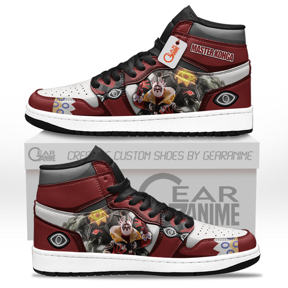 Master Kohga High-Top Sneakers Custom Zelda
