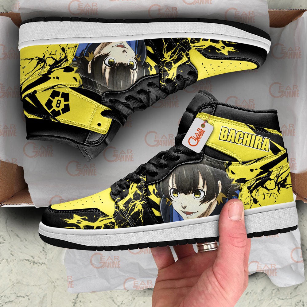 Meguru Bachira Custom High-Top Sneakers - Personalized Name