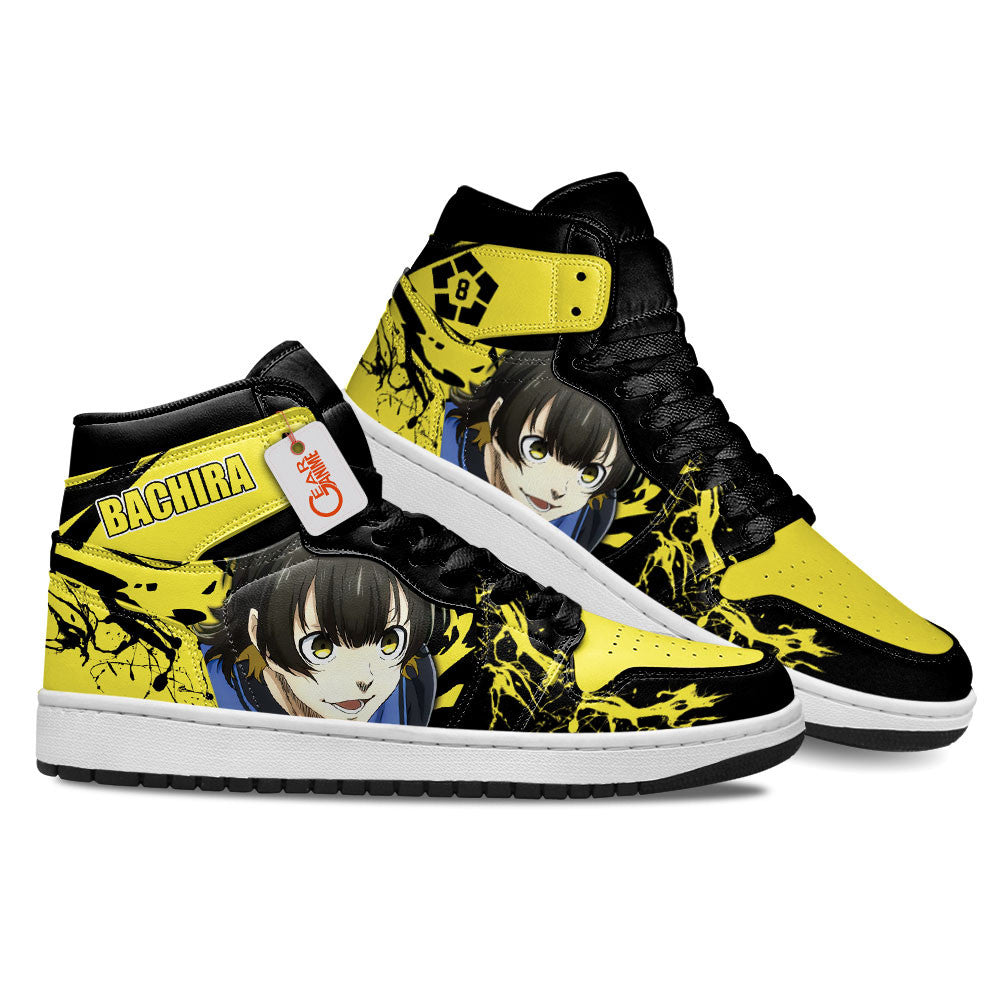 Meguru Bachira Custom High-Top Sneakers - Personalized Name