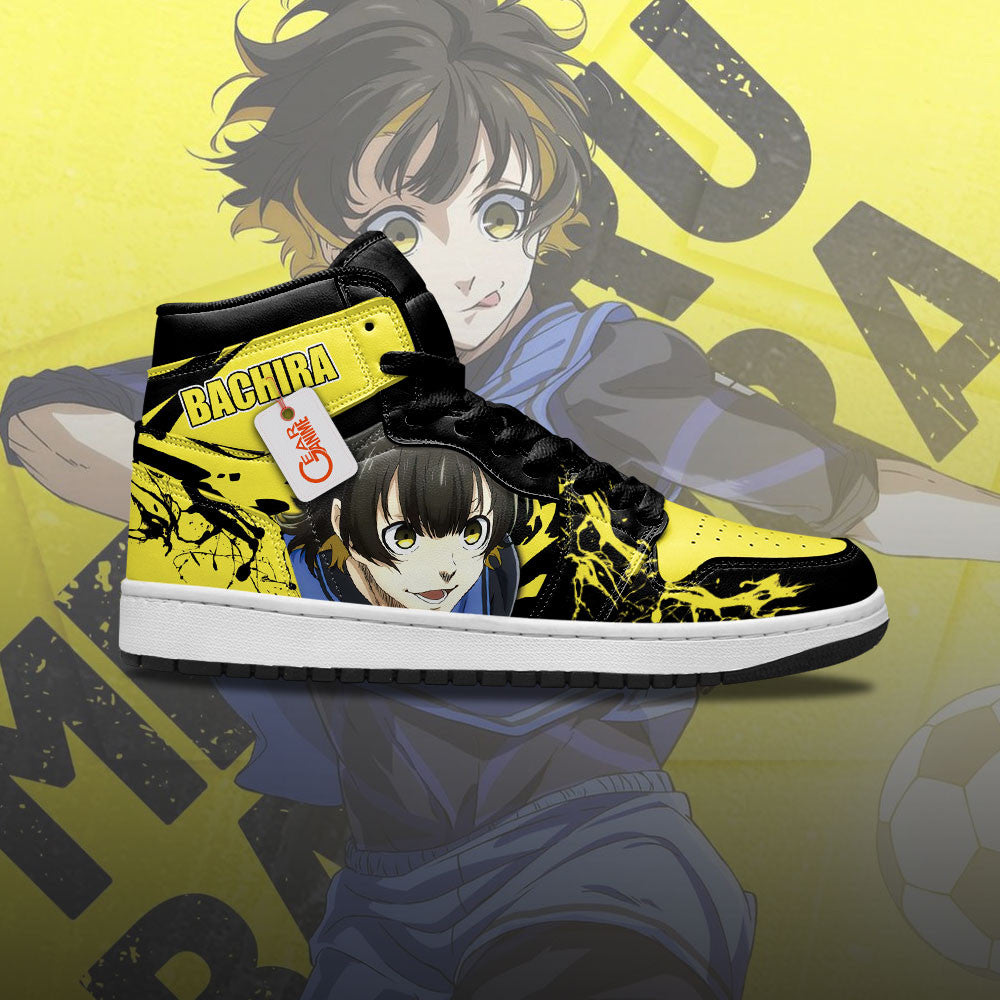 Meguru Bachira Custom High-Top Sneakers - Personalized Name