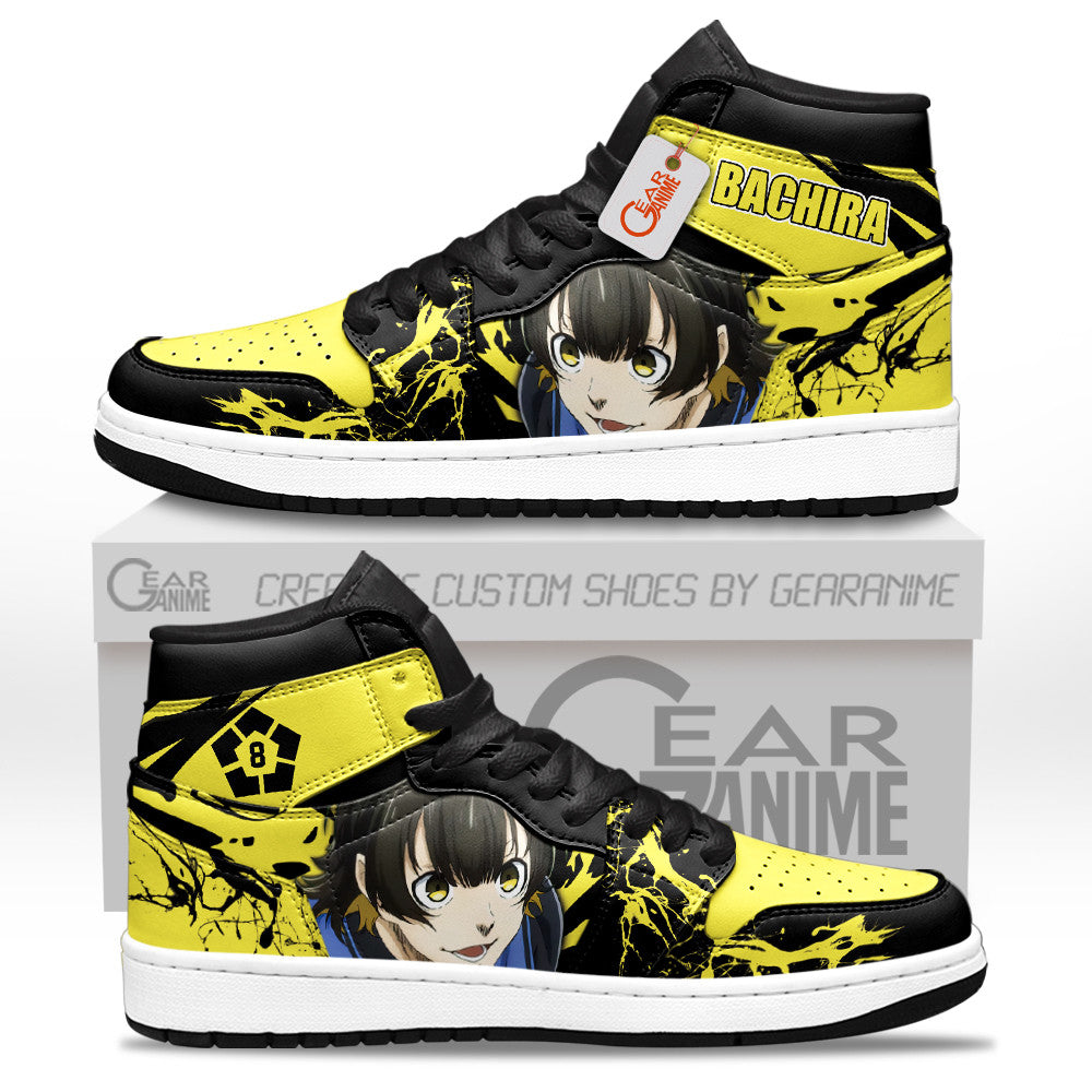 Meguru Bachira Custom High-Top Sneakers - Personalized Name