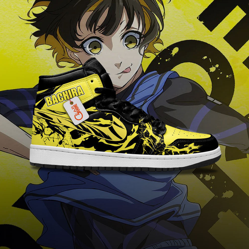 Meguru Bachira Custom High-Top Sneakers Dribbler Personalized
