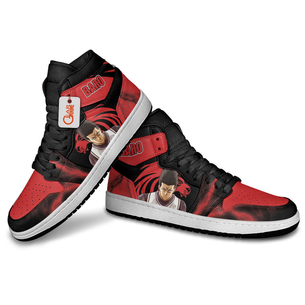 Shoei Baro Custom High-Top Sneakers - Personalized Name