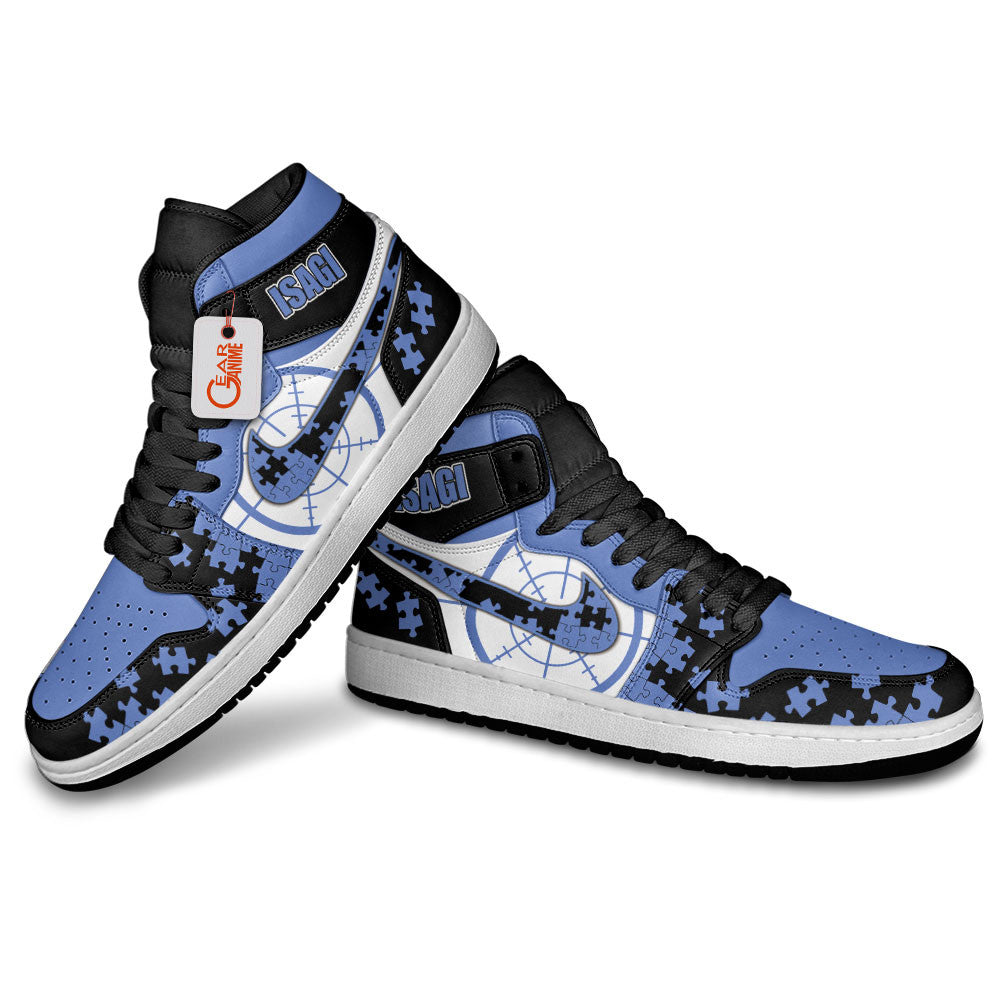 Yoichi Isagi High-Top Sneakers Direct Shot Custom Name
