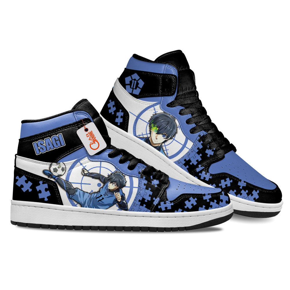 Yoichi Isagi Custom High-Top Sneakers - Personalized Name