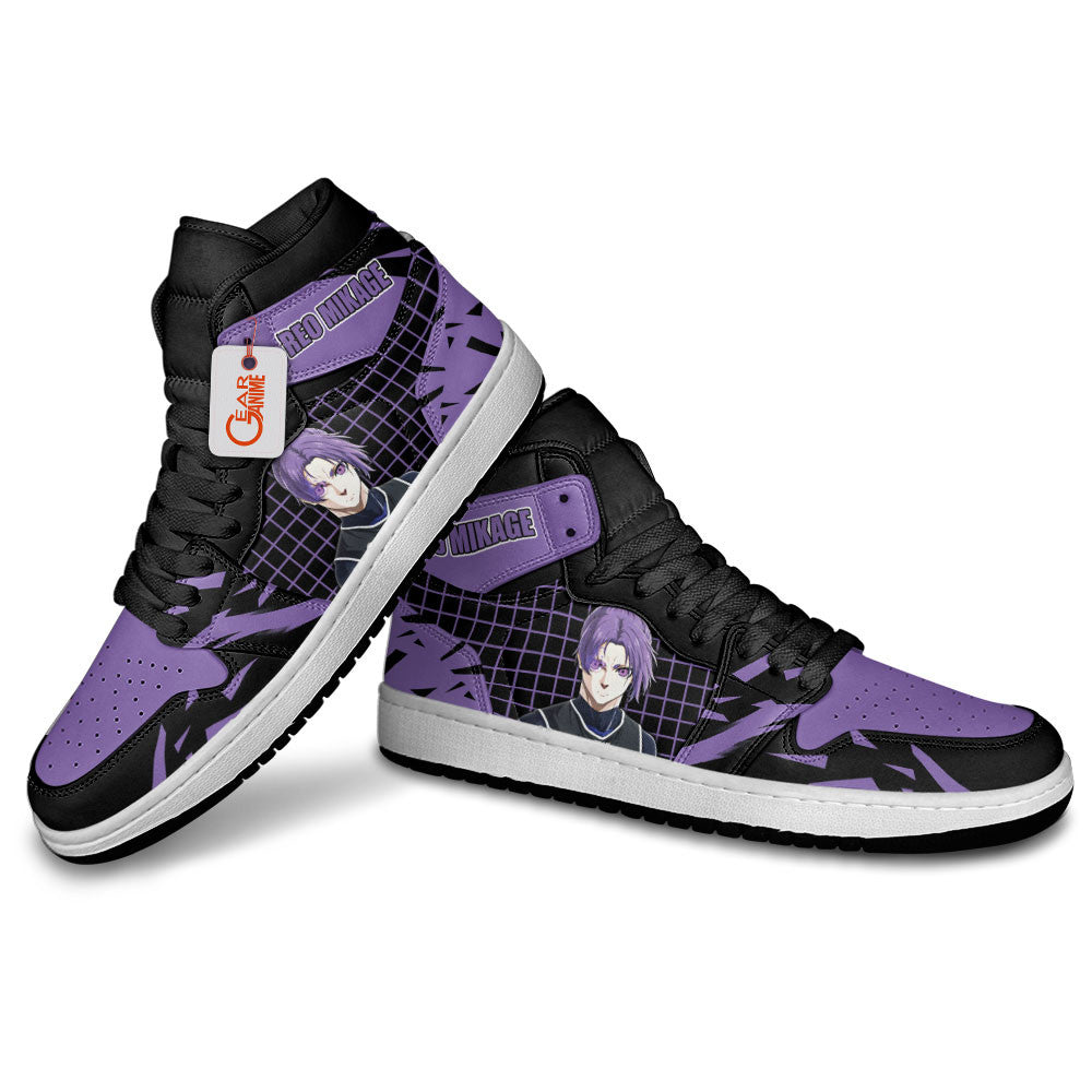 Reo Mikage Custom High-Top Sneakers - Personalized Name