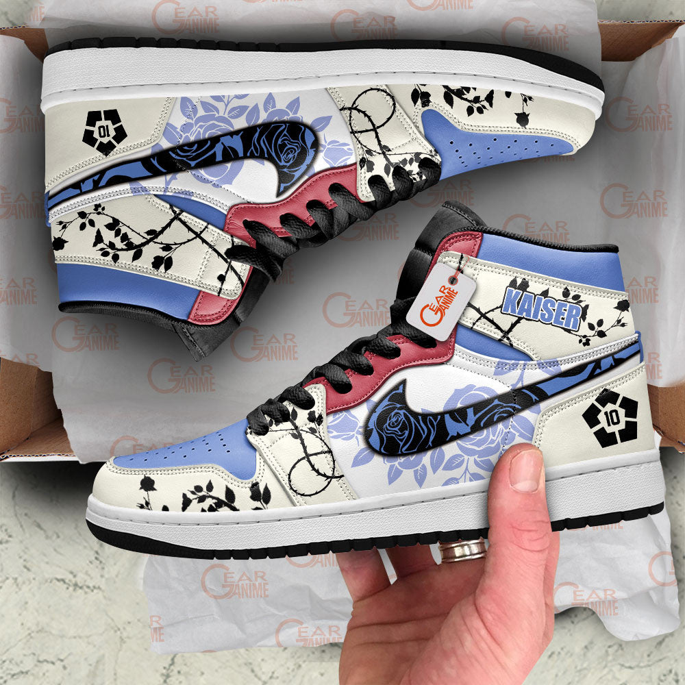 Michael Kaiser Blue Lock Personalized High-Top Sneakers