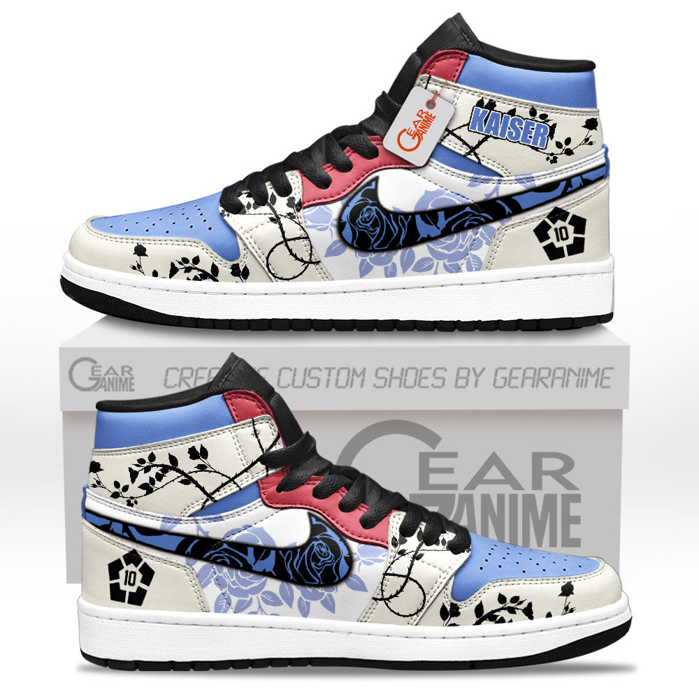 Michael Kaiser Blue Lock Personalized High-Top Sneakers