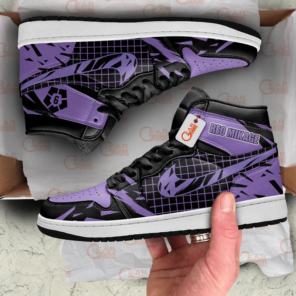 Reo Mikage High-Top Sneakers Metavision Custom Name