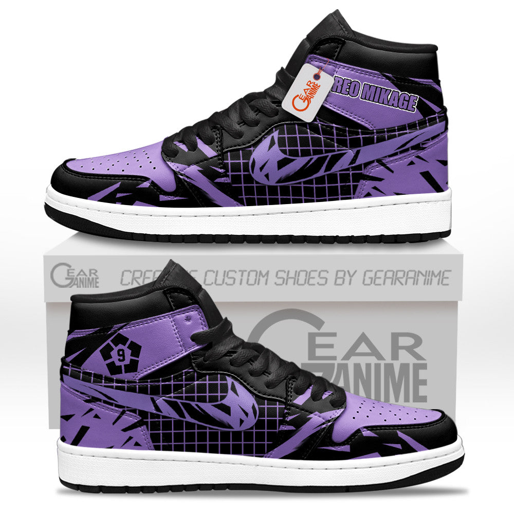 Reo Mikage High-Top Sneakers Metavision Custom Name