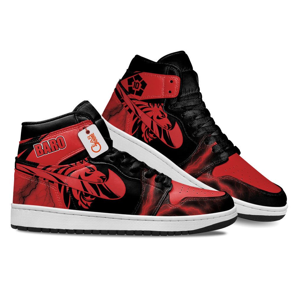 Shoei Baro The King Custom High-Top Sneakers - Personalized Name