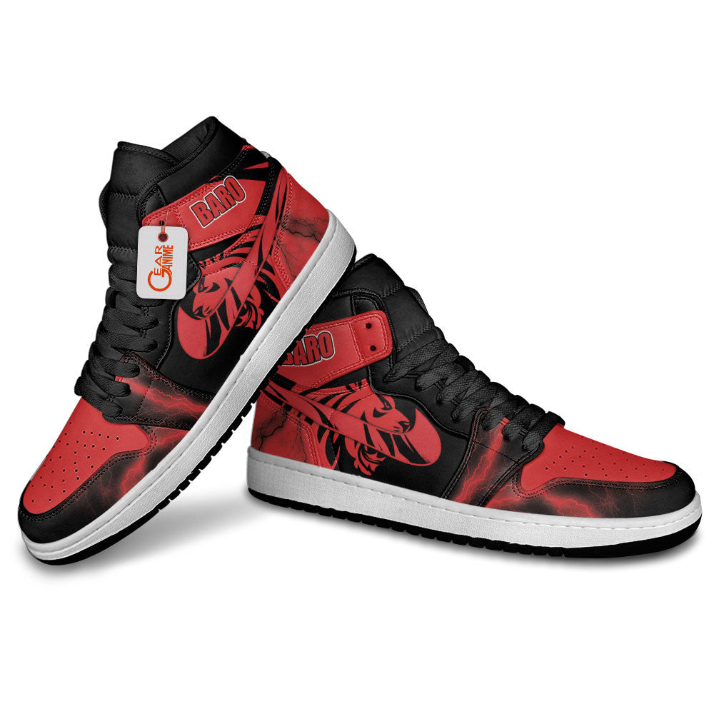 Shoei Baro The King Custom High-Top Sneakers - Personalized Name