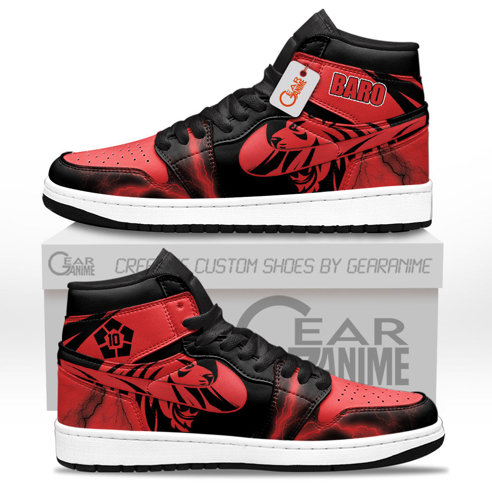 Shoei Baro The King Custom High-Top Sneakers - Personalized Name
