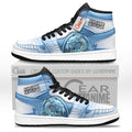 Blue Eyes White Dragon Custom High-Top Sneakers
