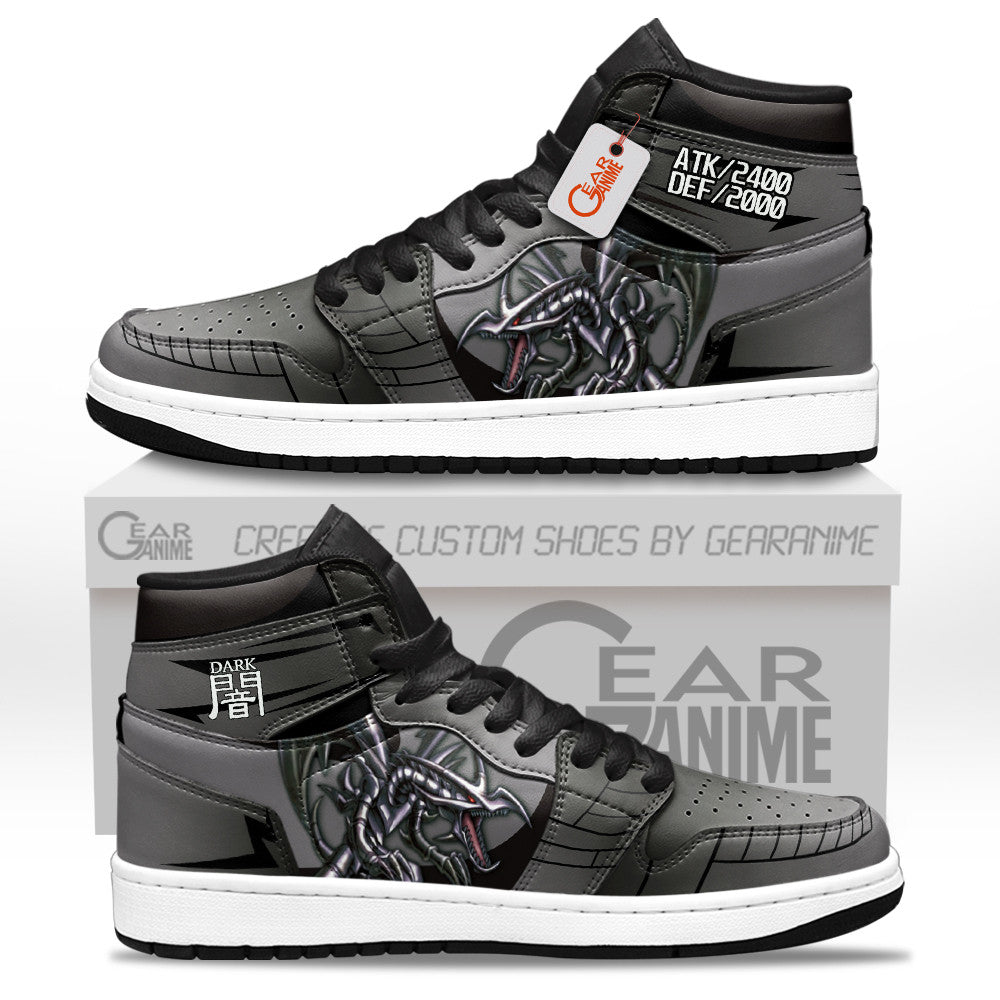 Red-Eyes Black Dragon Custom High-Top Sneakers
