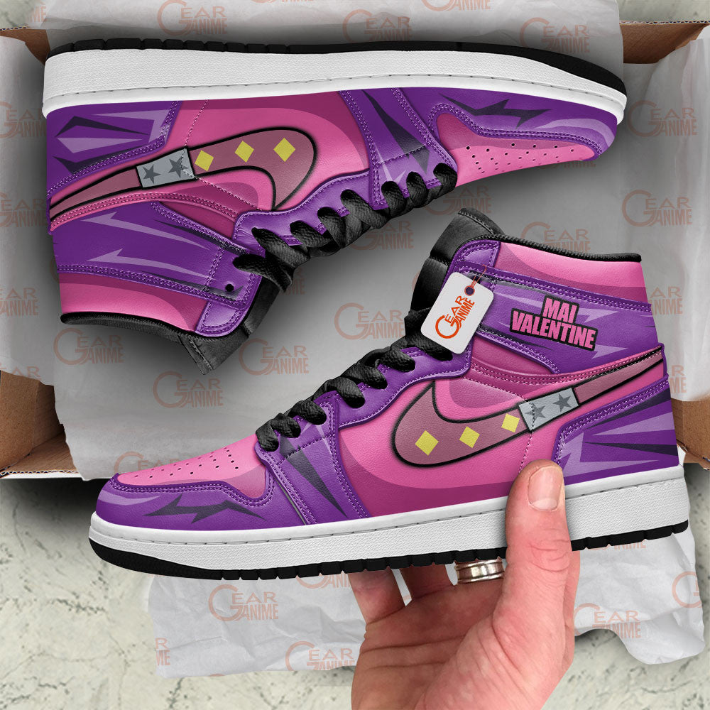 Mai Valentine Shoes Custom High-Top Sneakers