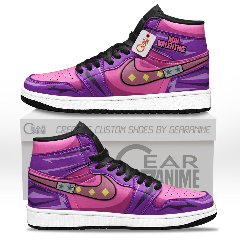 Mai Valentine Shoes Custom High-Top Sneakers