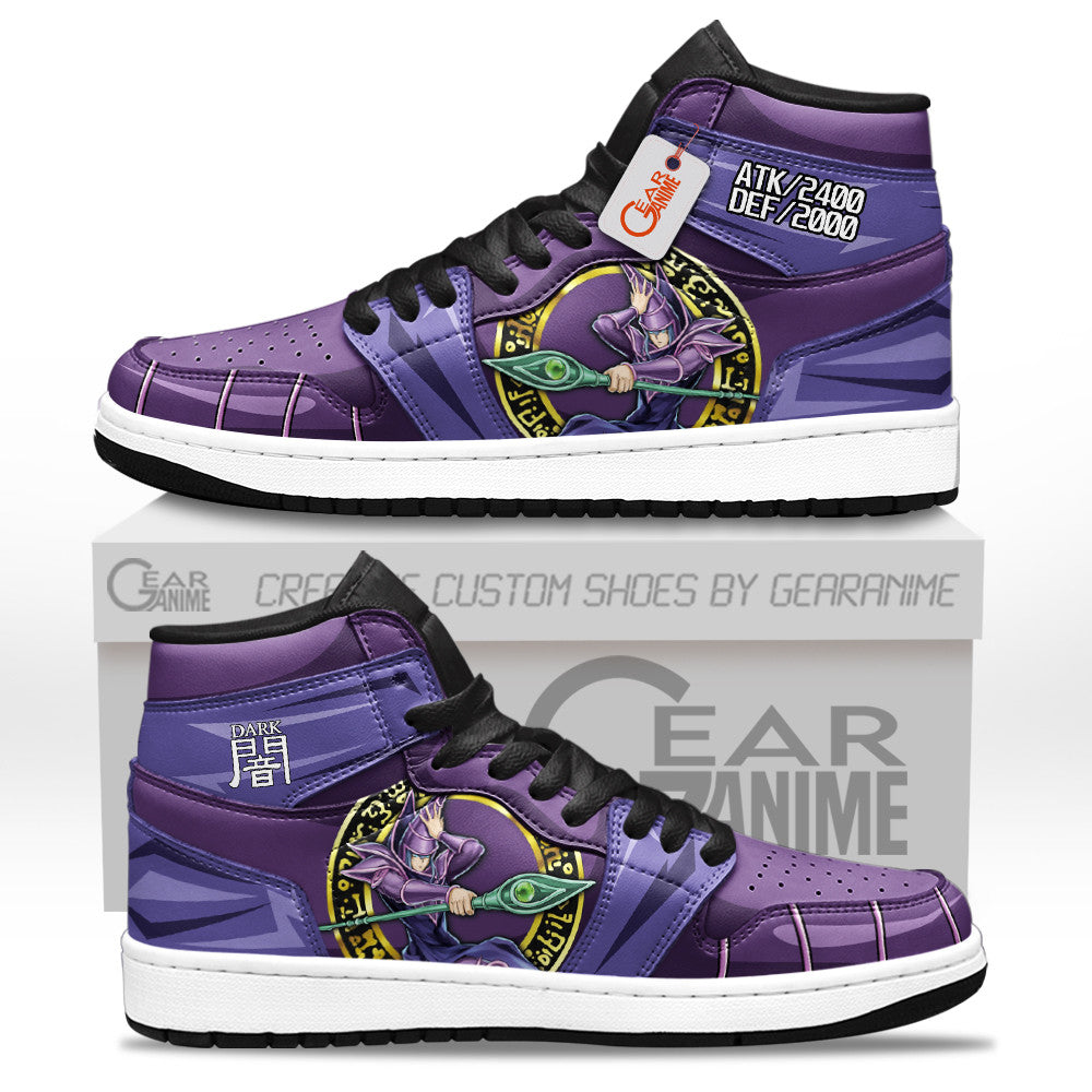 Dark Magician Custom High-Top Sneakers Character Style