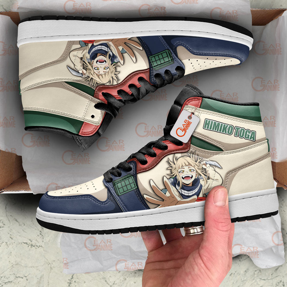 Himiko Toga High-Top Sneakers Yakuza Toga Custom Name