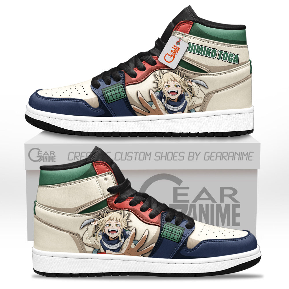Himiko Toga High-Top Sneakers Yakuza Toga Custom Name