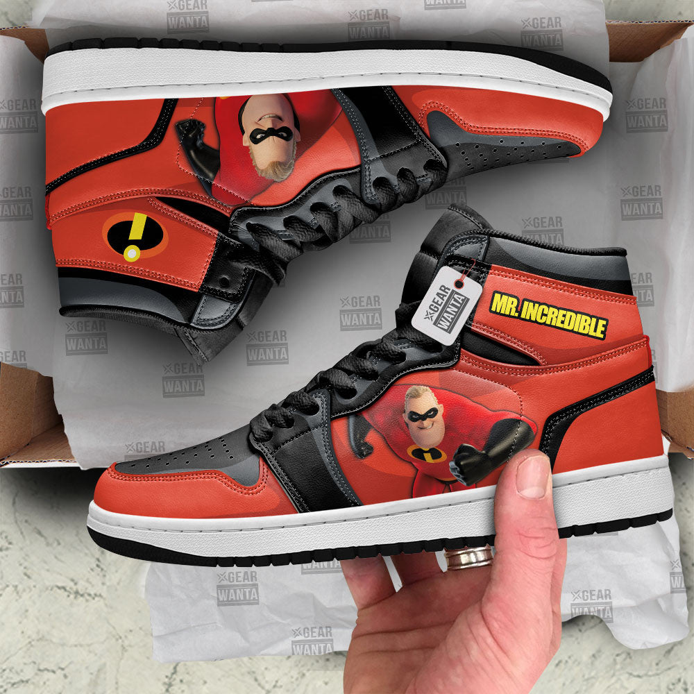 Bob Parr Custom Movie High-Top Sneakers