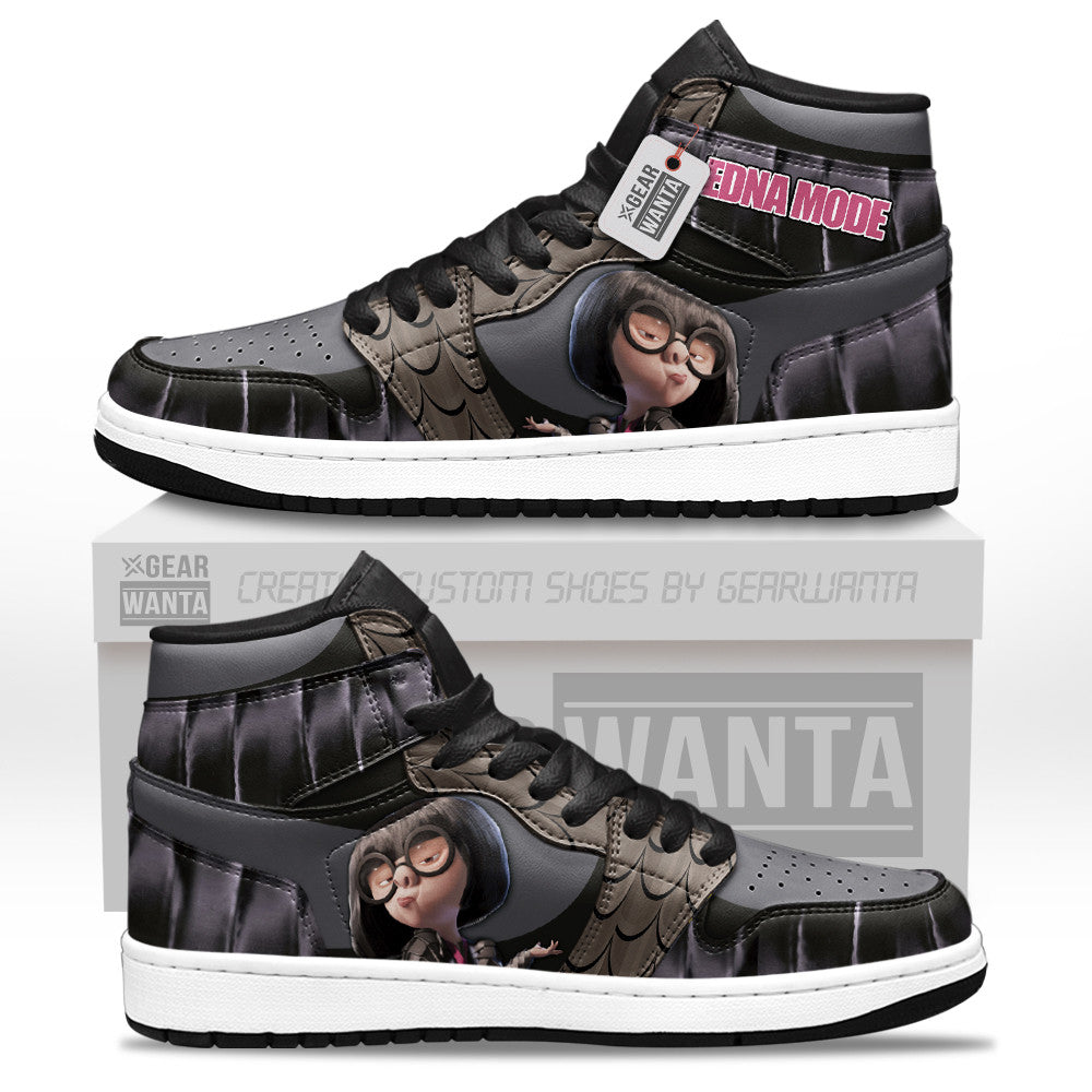 Edna Mode Custom Movie High-Top Sneakers