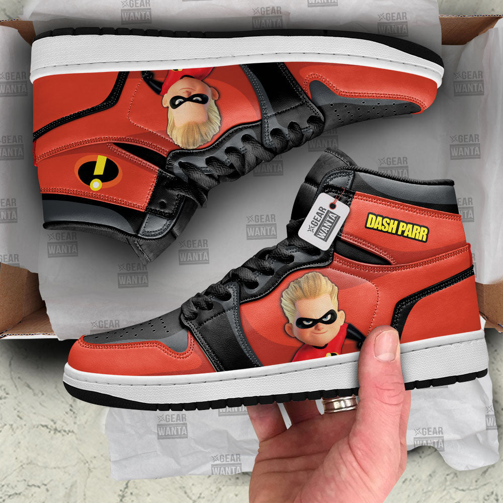 Dash Parr Custom Movie High-Top Sneakers