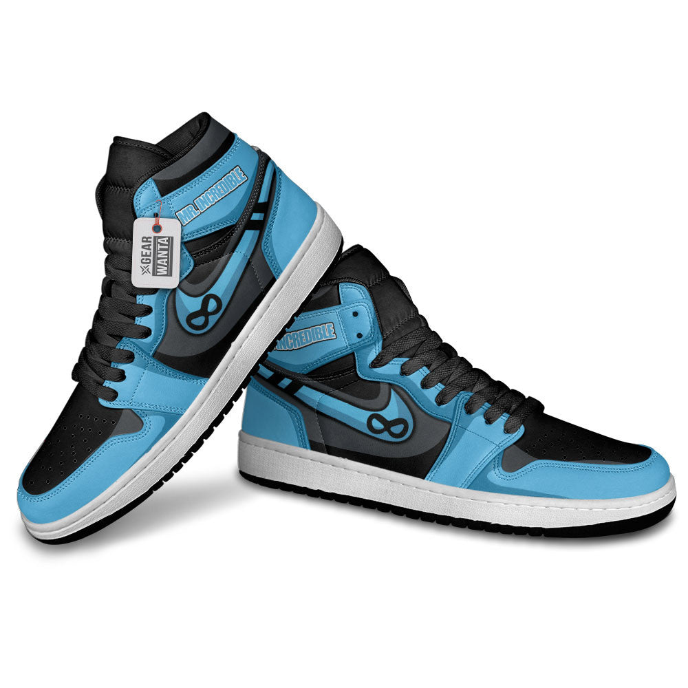 Bob Parr Blue Suit Custom Movie High-Top Sneakers