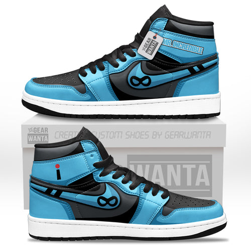 Bob Parr Blue Suit Custom Movie High-Top Sneakers