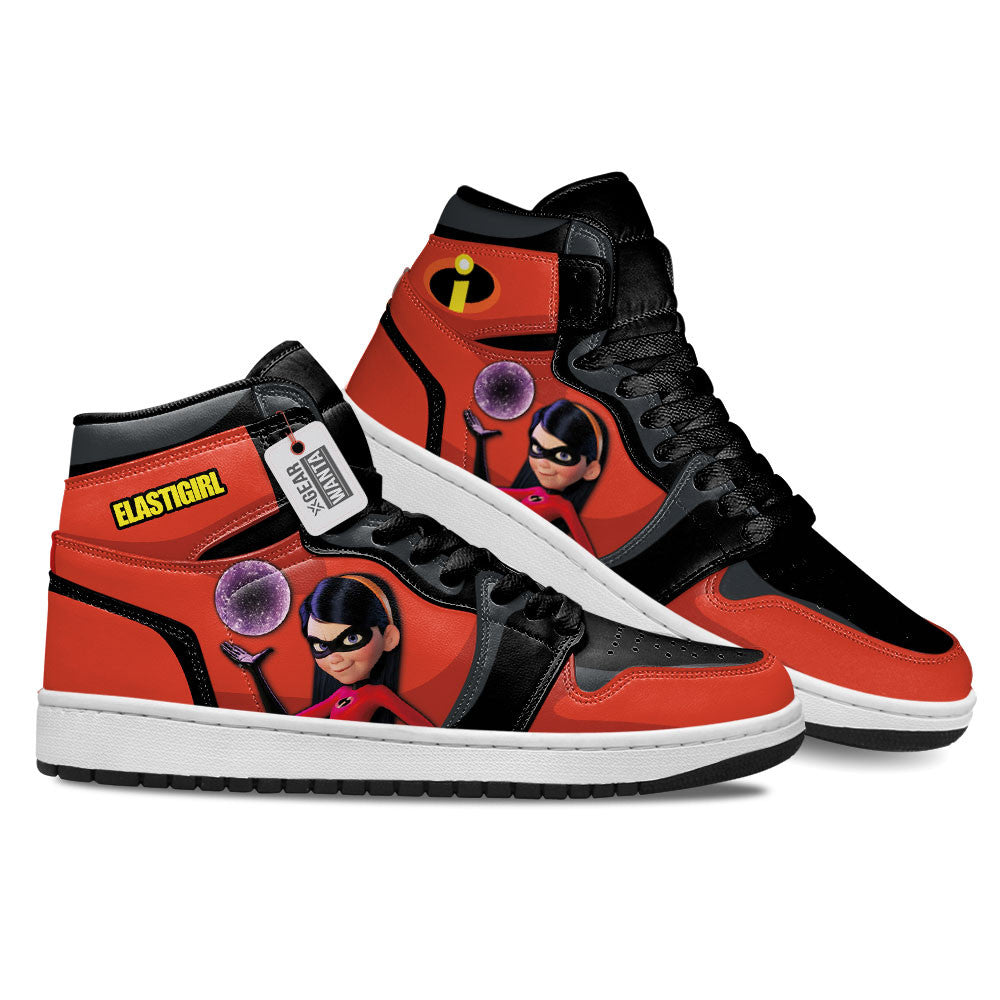 Violet Parr Custom Movie High-Top Sneakers