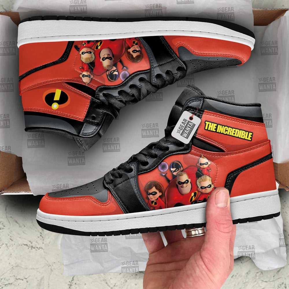 The Parr Family Custom Movie High-Top Sneakers