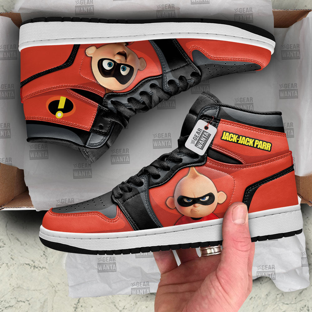 Jack-Jack Parr Custom Movie High-Top Sneakers
