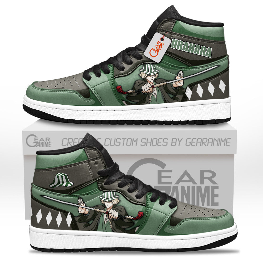 Kisuke Urahara Custom High-Top Sneakers - Personalized Name